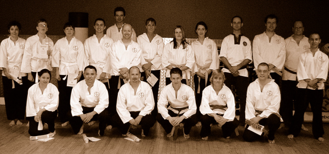 Goyararu martial Arts - grading nov 06 group