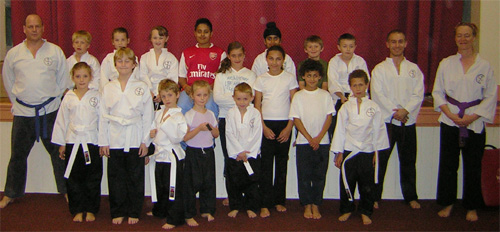 Goyararu martial Arts - junior class oct 2006