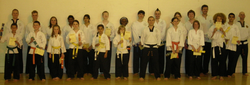 goyararu martial arts grading candidates JULY 2009